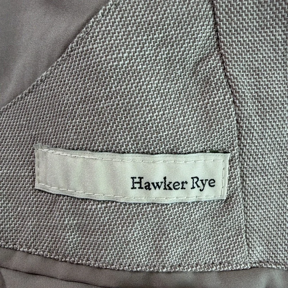 Hawker Rye Mens Linen Blend Blazer Beige Big Tall 3XL Casual Sport Coat‎